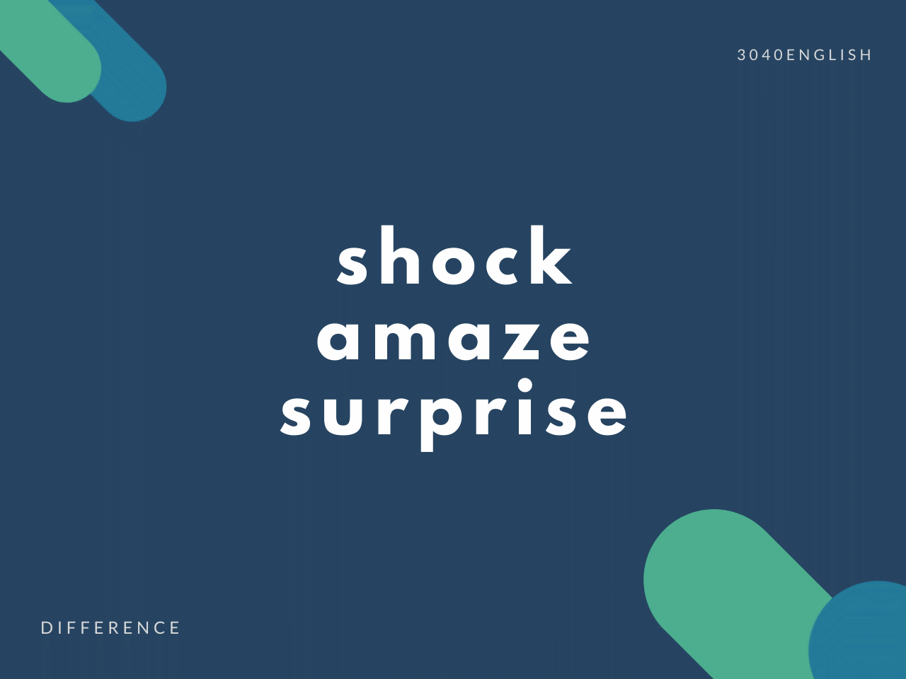 Shock Surprise Amaze の違い 驚く の英語表現 英会話用例文あり 30代40代で身につける英会話