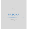 「新PASONAの法則」- 英単語の意味と英語表現例