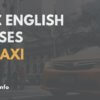 タクシーで最低限必要な英会話・英語表現【海外で役立つ！】
