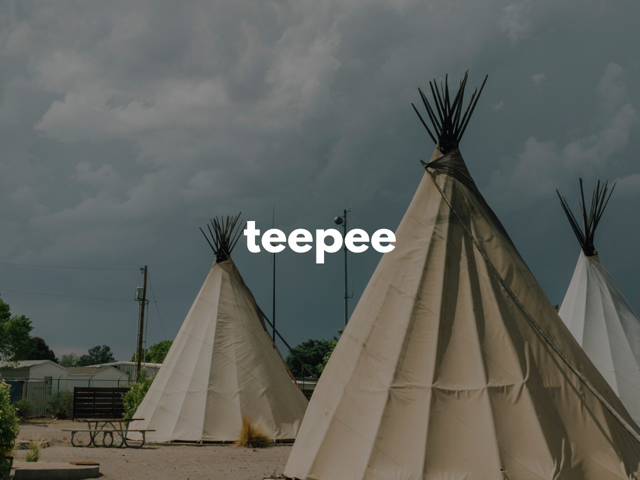 teepee : アメリカ先住民のテント