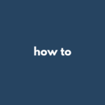 how to ~ の意味と英語表現【英会話用例文あり】