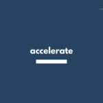 accelerate の意味と簡単な使い方【音読用例文あり】