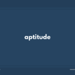 aptitude の意味と簡単な使い方【音読用例文あり】