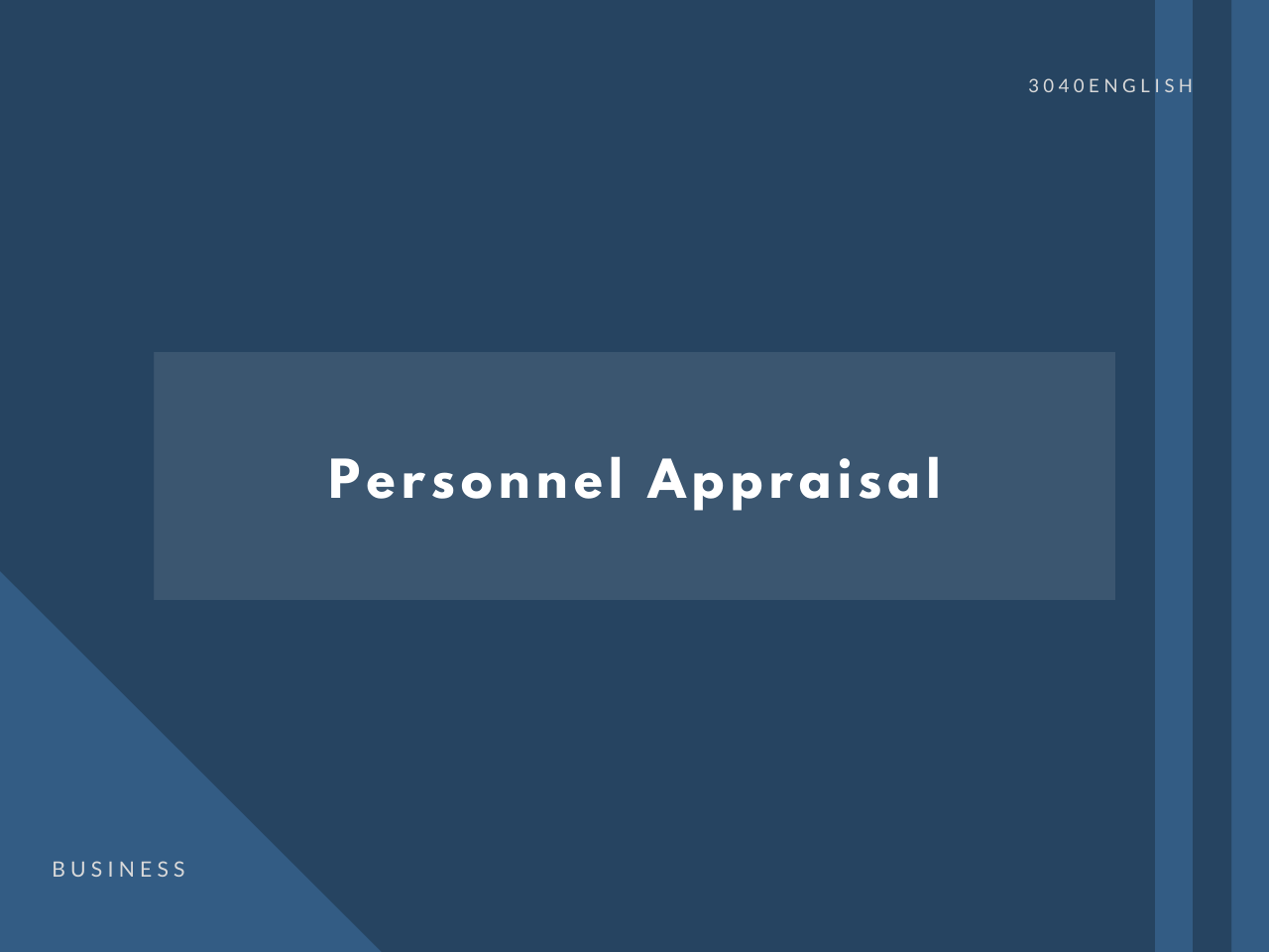 人事評価・人事考課・業績評価」の英語表現9選【例文あり】