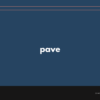 pave の意味と簡単な使い方【音読用例文あり】
