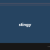 stingy の意味と簡単な使い方【音読用例文あり】